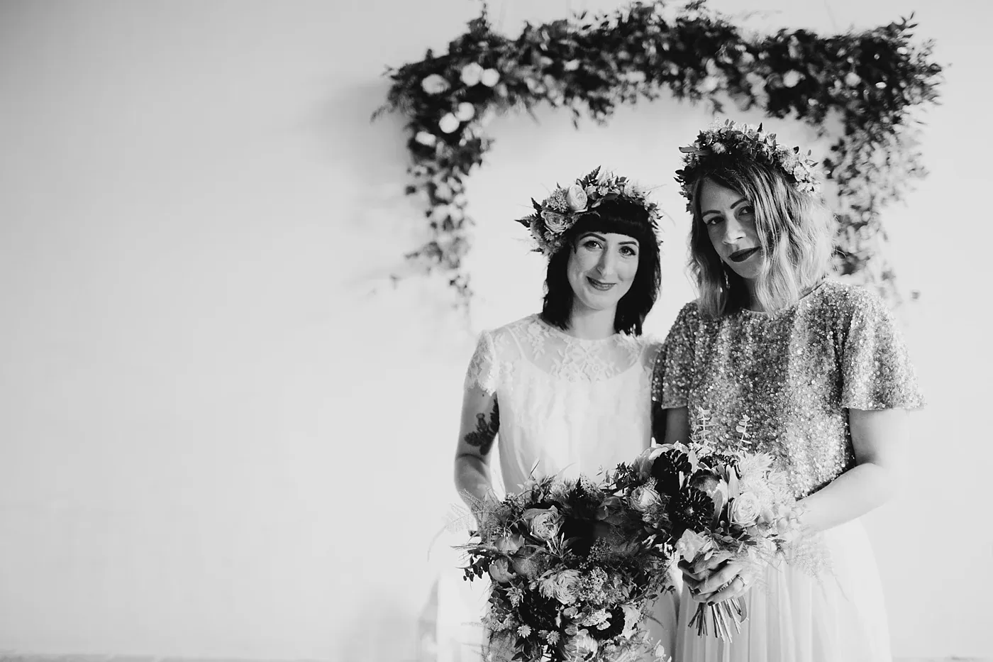 Flowers and crowns