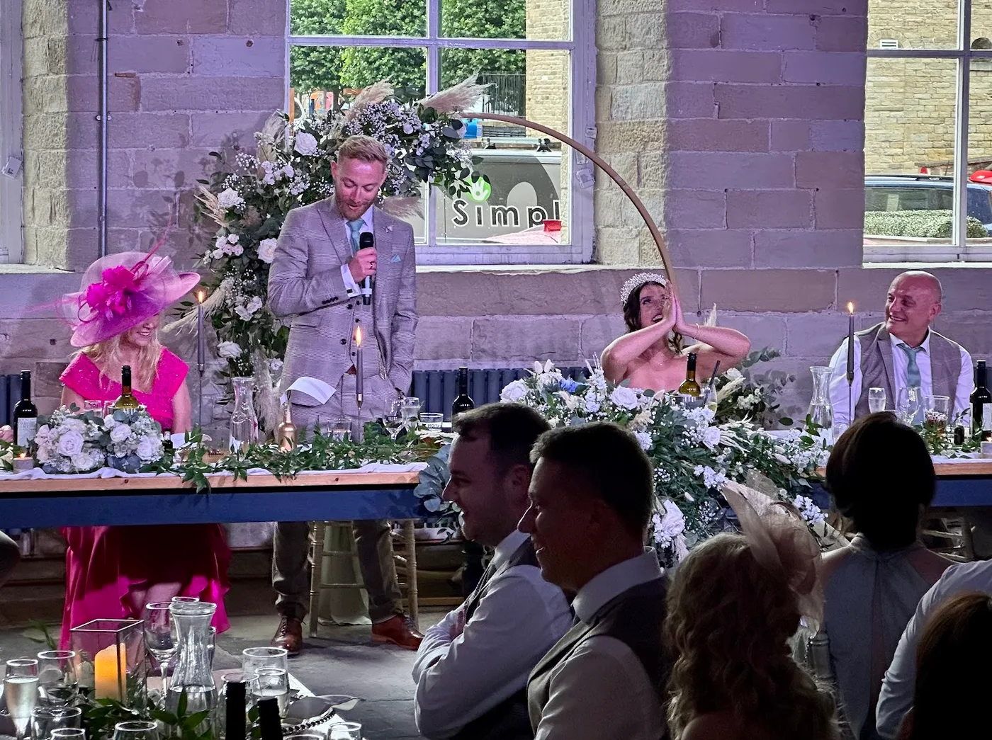 Vows, beneath the arches