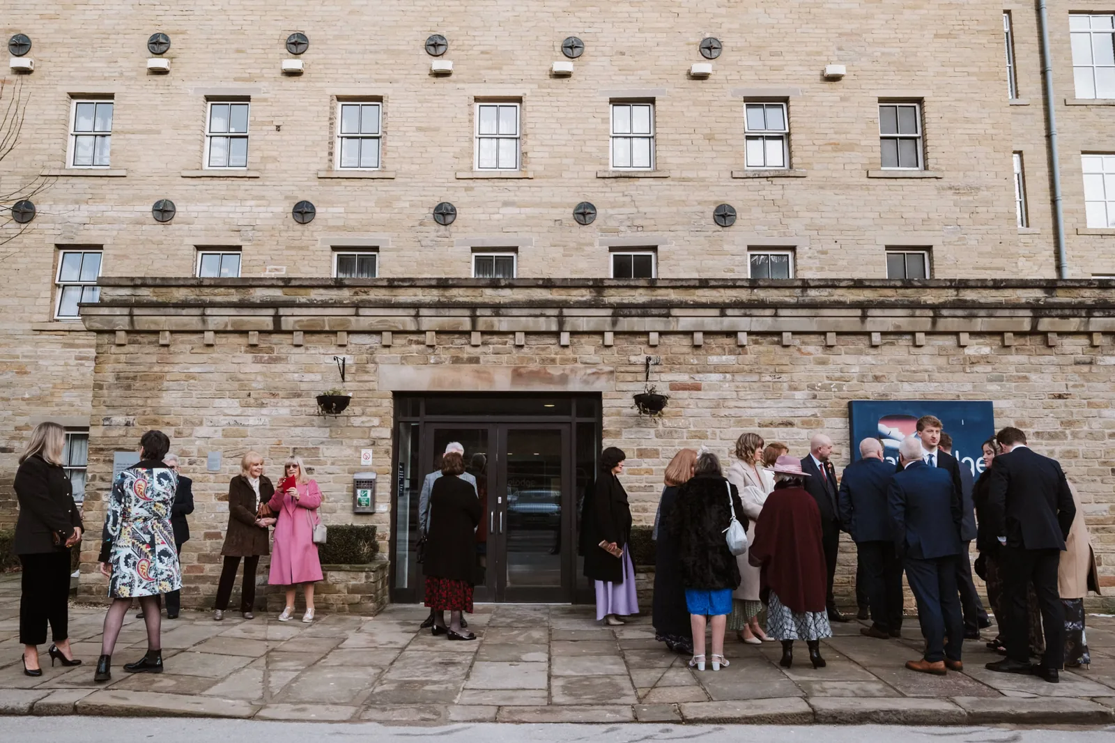 Gathering at the mill